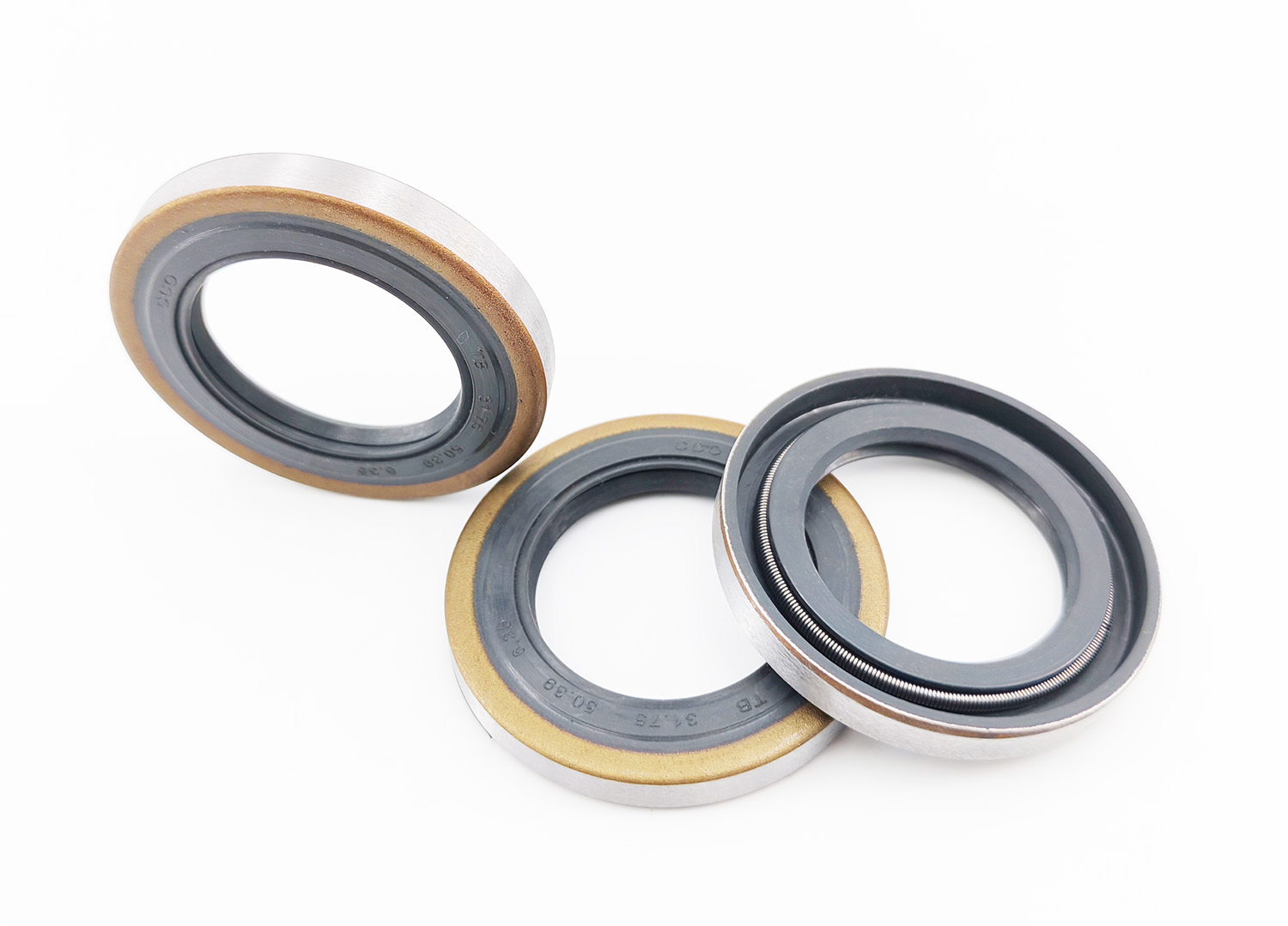 Acid Resistant TB Type Oil Seal Black Double Lip Rotating Shaft Seal