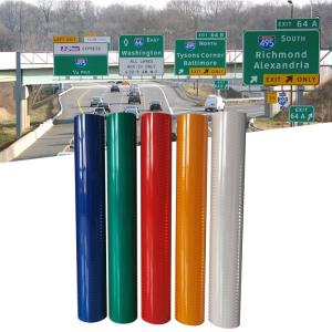 Radium Micro Prismatic Reflective Sheeting High Visibility