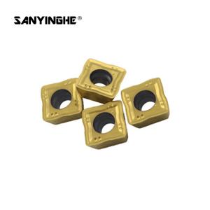 High Feeding CNC Milling Insert SOMT070306 Carbide Indexable Cutting Inserts