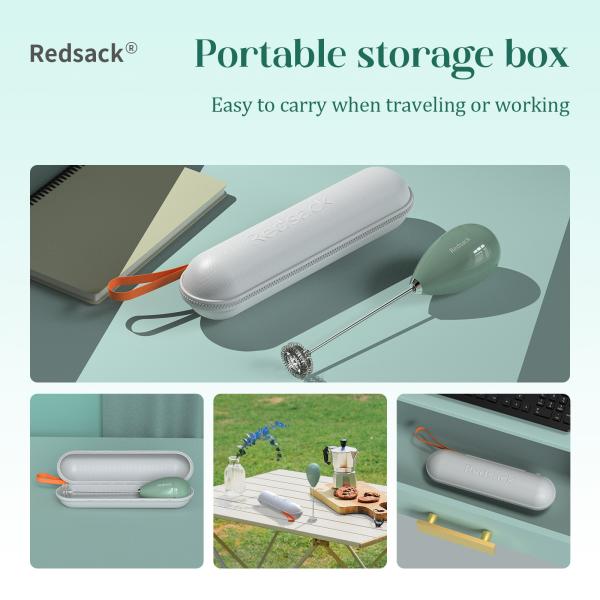 ABS Stainless Steel Milk Frother For Cold Hot Frothing CE RoHS FCC FDA Certified