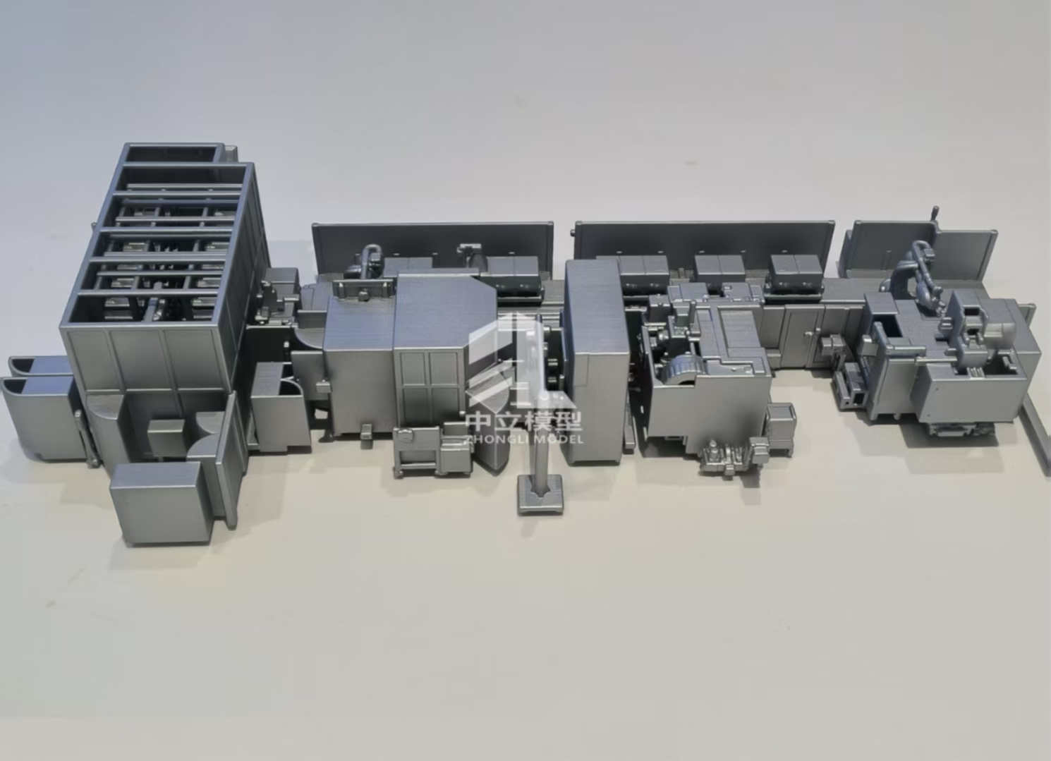 Mechanical Equipment Architectural Physical Model 1:20 Scale Construction Equipment