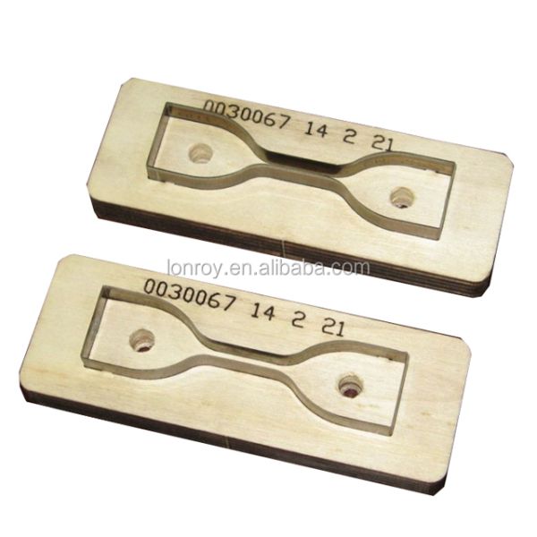 ASTM D412 Style C D Dumbbell Die Cutter Plastic Test Plastic Test Machine