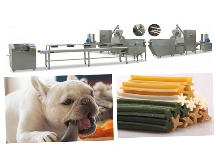 Single Color Treats Chewing Gum PET Treat Machine, Pet Treats Equipment