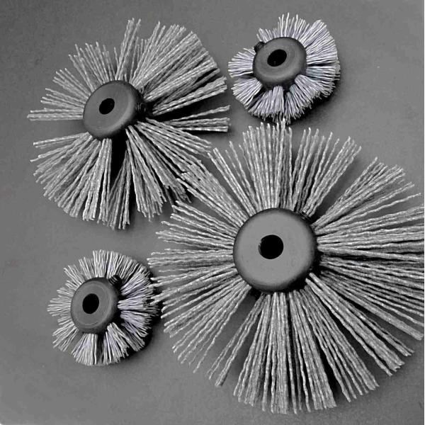 1/4 Inch Carbon Nylon Pipe Cleaning Brush For Precision Coating Applications
