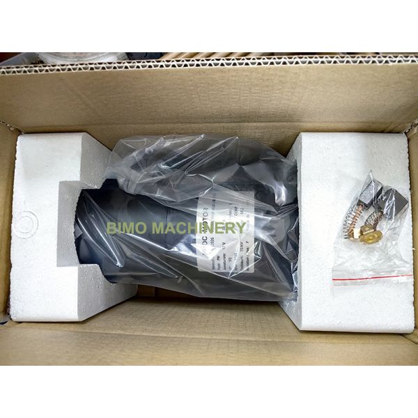 Export USA NEMA 56C Frame Permanent Magnet Brushed DC Motor, Multi Voltage 12V 24V 90V 180V PMDC Motor for American Industrial Machinery