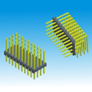 Buy cheap 2.00mm PCB Pin Header Four Row Straight Right Angle from wholesalers