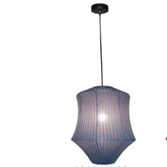 Irregular Na Woven Hanging Lamp Shade