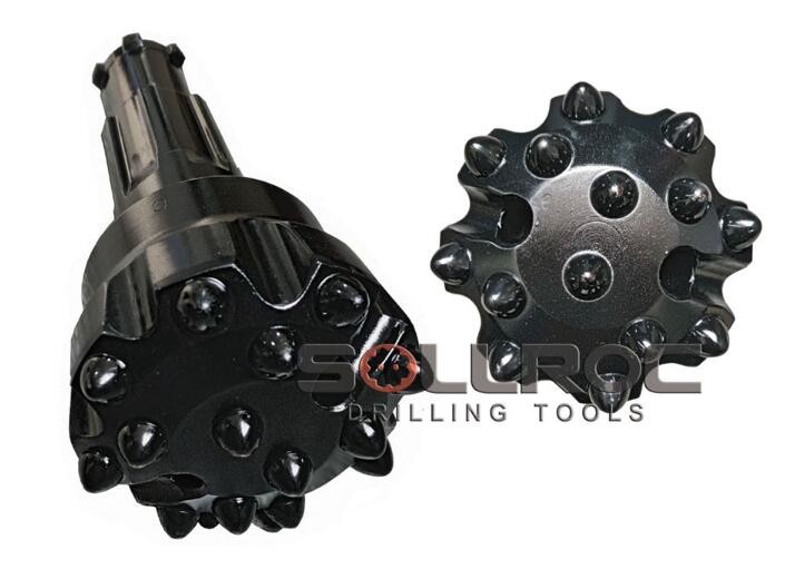 Small Size DTH Drill Bits Low Air Pressure Borehole Drilling Bits BR3 90mm