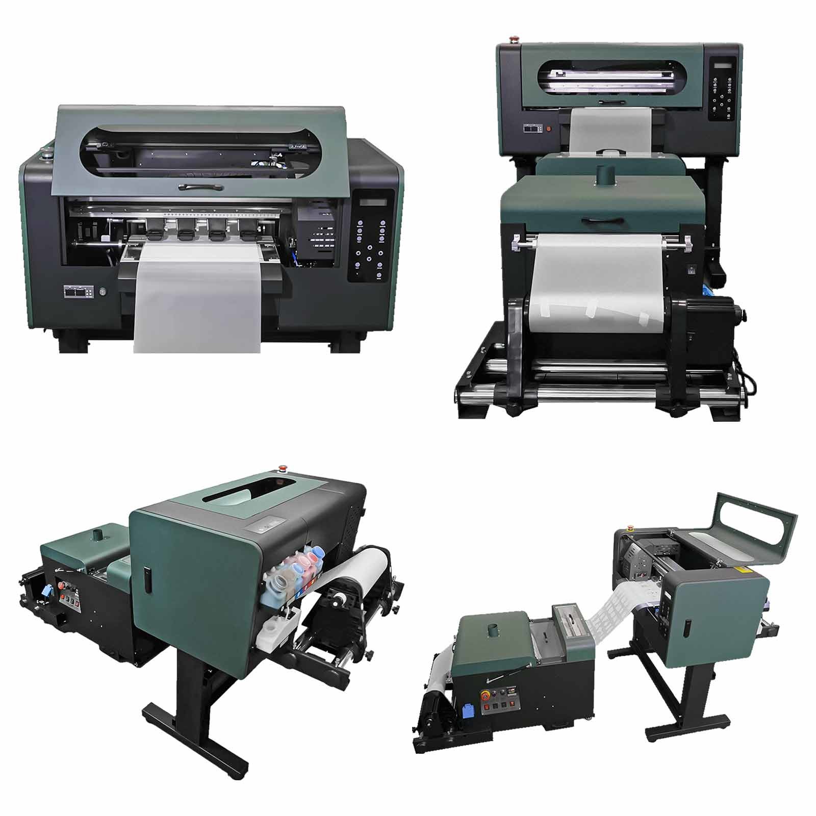 Direct To Film VT-300 A3 DTF Printer With CMYK+W Colors For Textile Applications