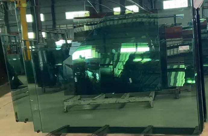 Reflective Float Glass with Dark Blue, Dark Green, French Green, Light Green