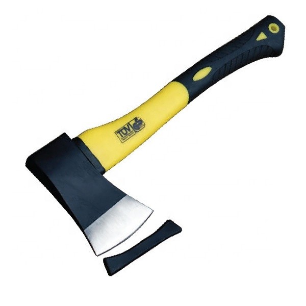 Quality Plastic-Coating Handle Felling Axe A601WHG 1LB-5LB Made Steel Forged for Felling for sale