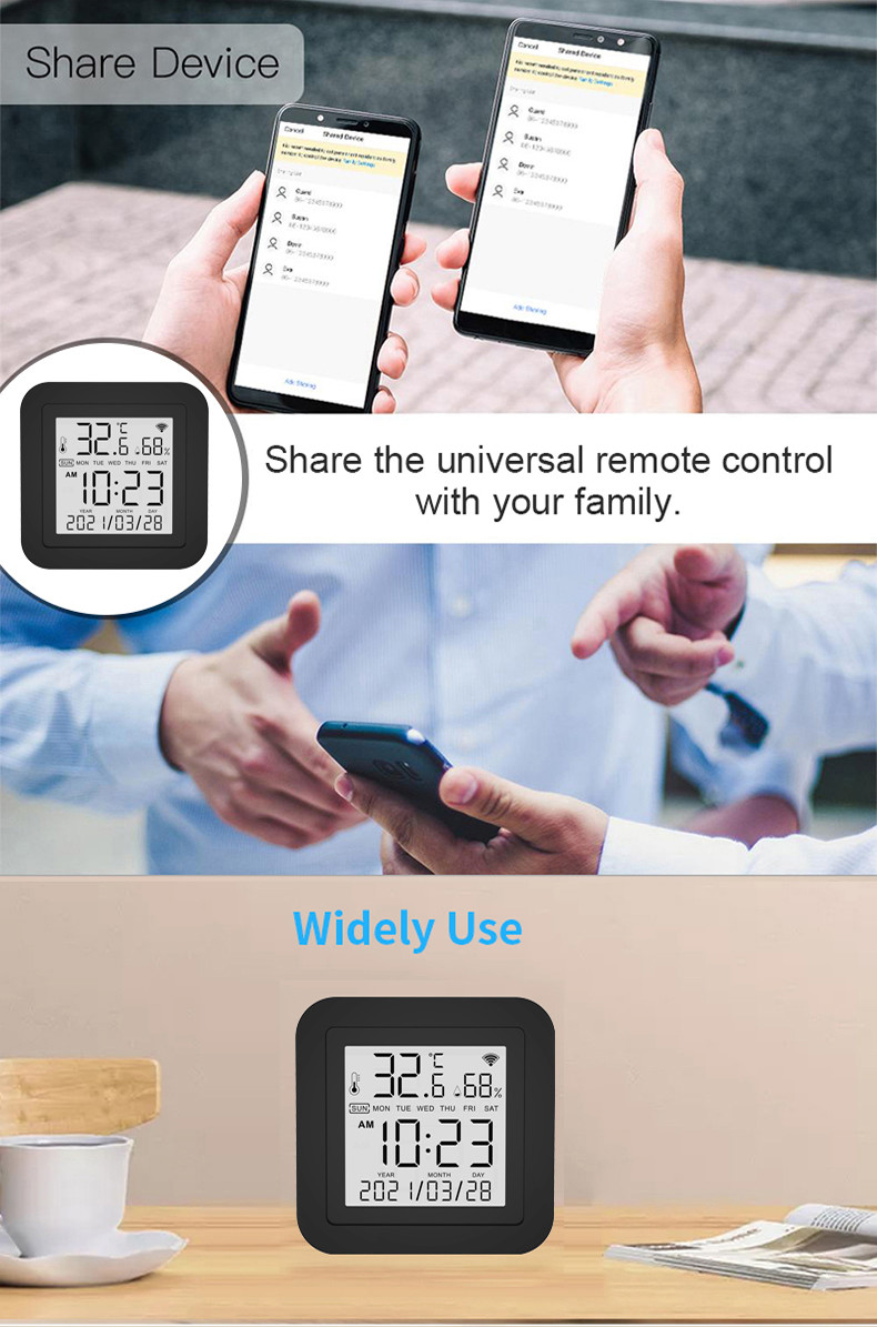 Tuya Smart Home Wi-Fi IR Remote Control Three-in-one Infrared Remote Control