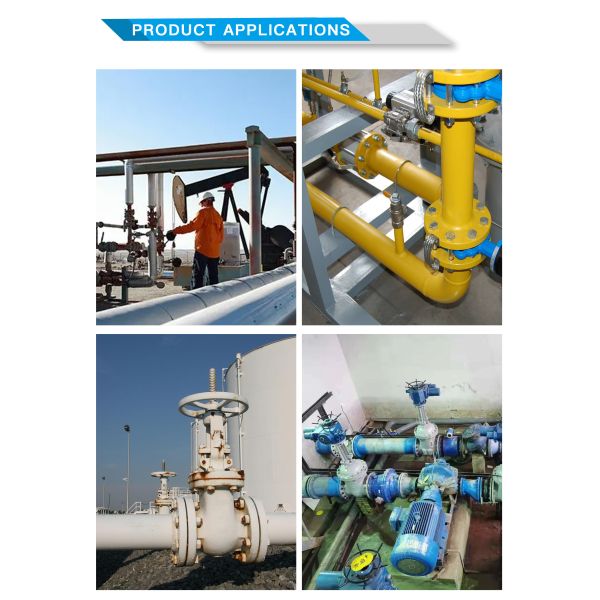 High Performance Flanged Gate Valve For Industrial With Ram Or Wedge Shaped Disc