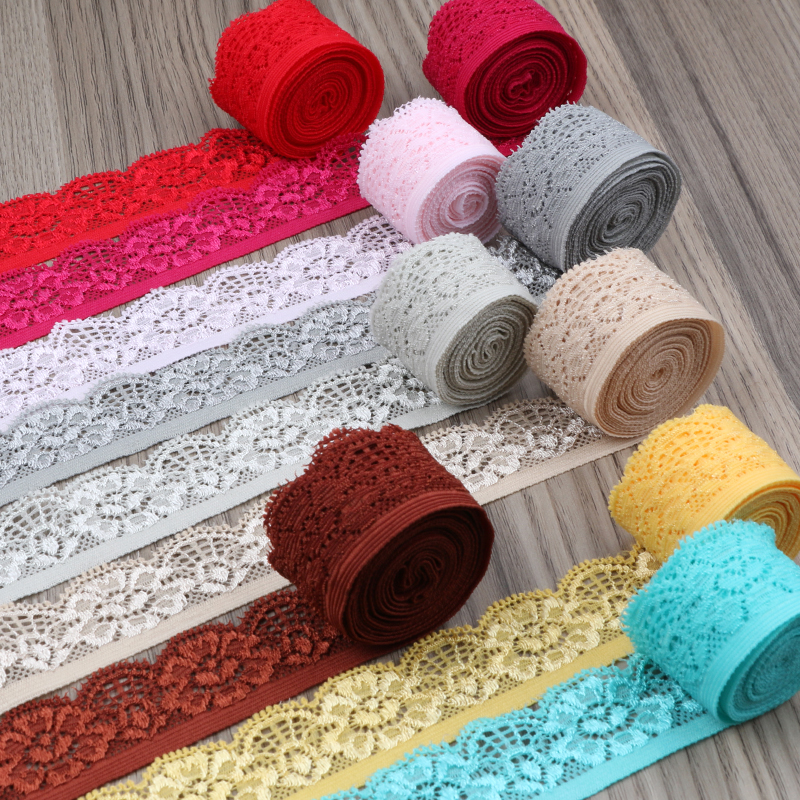 2020 hot sale embroidery for decoration Hollow Flower Ribbon for Sewing Clothing Garment Polyester lace trim