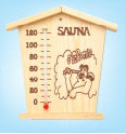 Spruce Wood Dry Steam Room Equipment Sand Timer / Bucket Simple Design