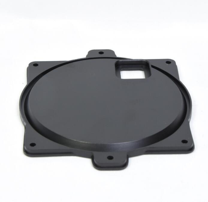 Aluminum Alloy Electrophoretic Precision Casting Service Black For Electrical Accessories