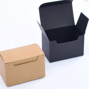 Quality CMYK 4C Printing Kraft Folding Boxes 100gsm Handmade Soap Packaging for sale