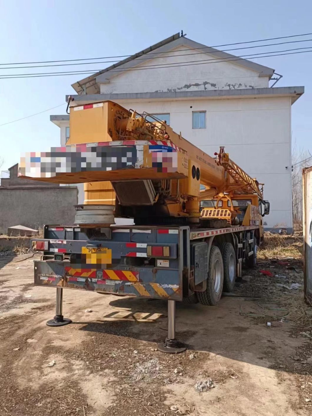 Xc Mg 25ton Terrian Mobile Crane Truct-Mounted Telescopic Crane