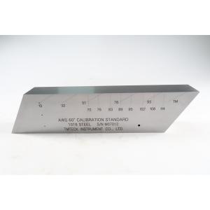 Quality NDT AWS 14.4 60° Test Block Ultrasonic Calibration Block for sale