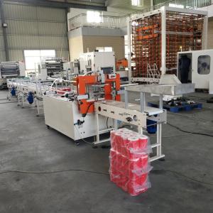 Pneumatic Rewinder HMI Toilet Roll Making Machine 500m/Min