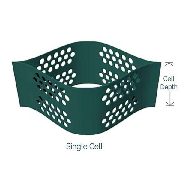 High Intensity Plastic 1.6mm Geocell For Road Construction
