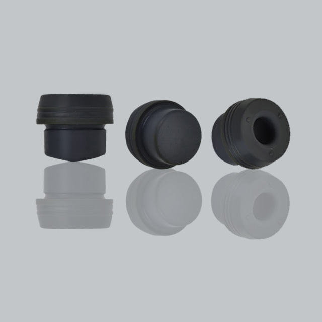ISO13485 Medical Rubber Stopper 20mm Butyl Silicone Test Tube Stopper