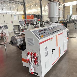 Buy cheap HDPE Single Screw Extruder Plastic Extrusion Making Machine from wholesalers
