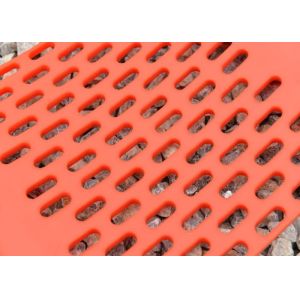 Mining Quarrying Industry Polyurethane Mesh / Urethane Screens ISO Certificate