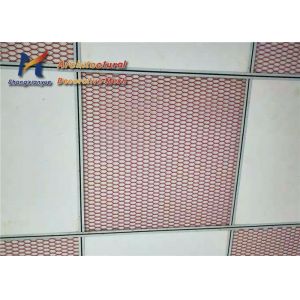 Quality 2.5mm 3m Aluminium Expanded Metal Mesh Fluorocarbon Spraying for sale