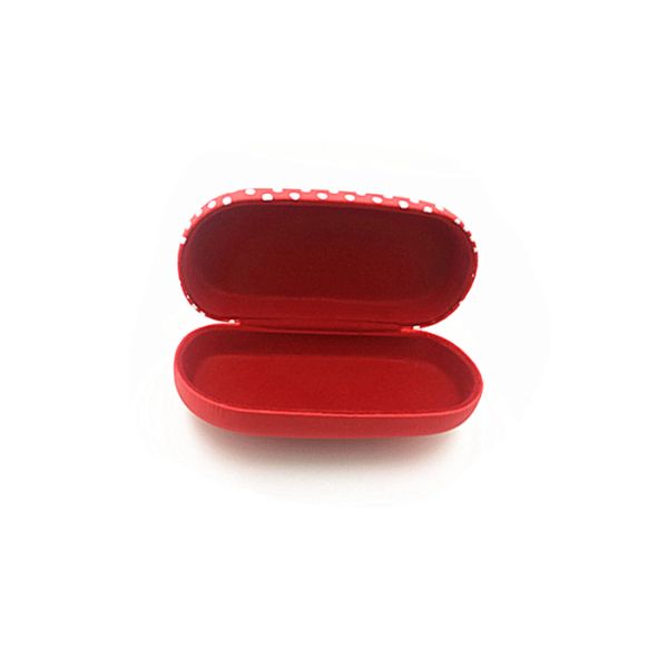 Hard PU Personalised Sunglasses Case With Red Mickey Mouse Pattern