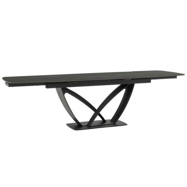 Luxury Modern Expandable Dinning Room Table Set Retractable Kitchen Furniture Extention Sintered Stone Marble Top Extendable Dining Table