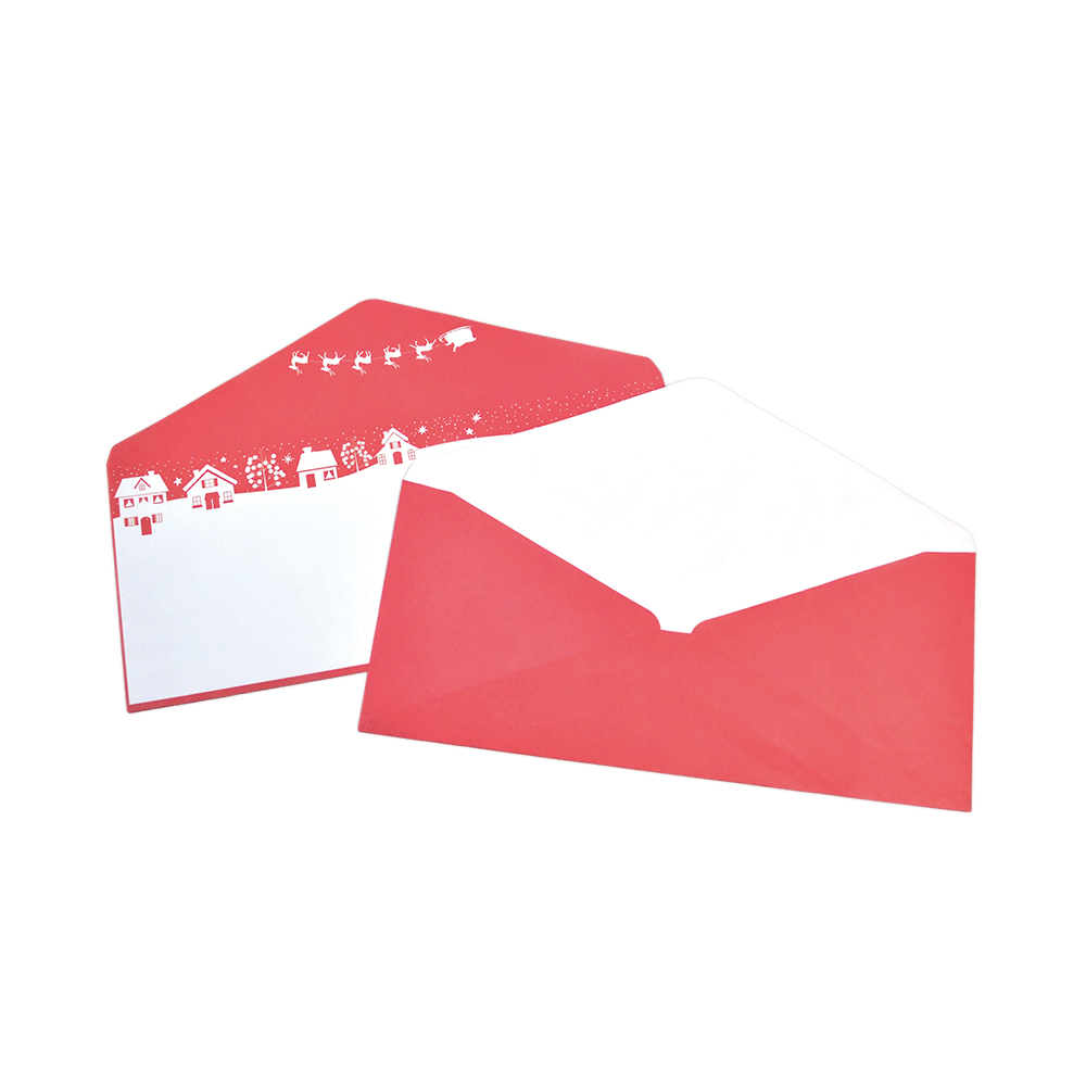 Medium Paper Envelopes Printing Colorful Greeting Cards Envelopes Customized