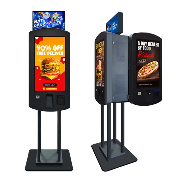 32 Inch Nvidia Gefore RTX 4060 Chipset QSR Double Side Self Service Payment