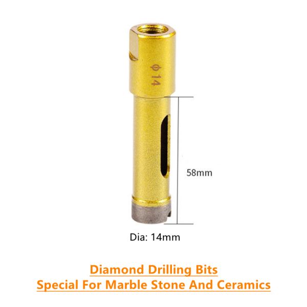 Stone 100mm Diamond Core Drill Bit , 68mm Sintered Diamond Drill Bits