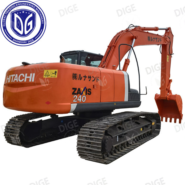Hitachi ZX240 With excellent power durability and high efficiency Japanese Hitachi ZX240 Medium Excavator