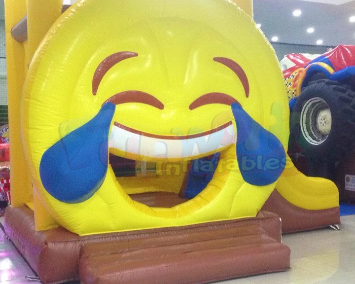 Mini Playground Kids Inflatable Bounce House With Slide
