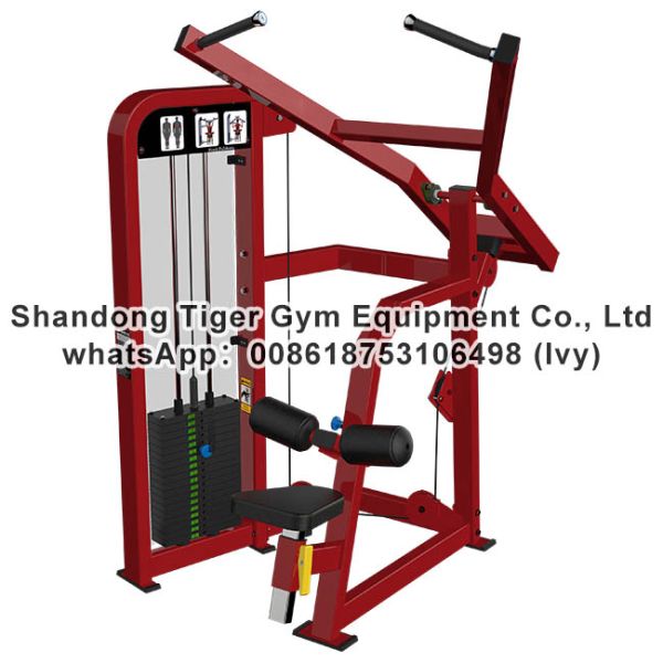 Gym Fitness Equipment Iso-Lateral Front Lat Pulldown and low row / Wide Pulldown / Fixed Pulldown / Front Pulldown
