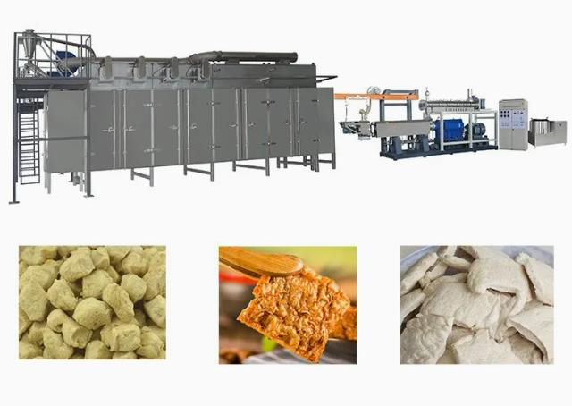 Automatic Soya Extruder Machine