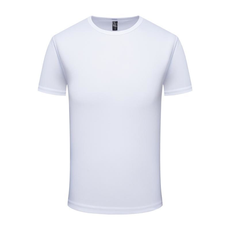Anti-Shrink Plain Sublimation Printed T Shirts 100 Polyester Running T Shirts