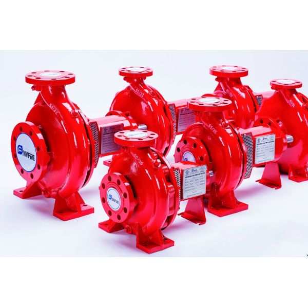 400GPM Flow End Suction Fire Pump Systems 2980 Rpm for Fire Safety