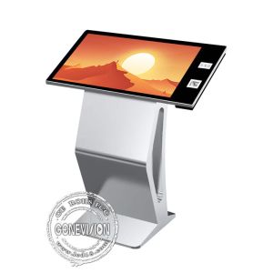 Quality 16.7M 55 Inch NFC Card Reader Touch Screen Kiosk for sale