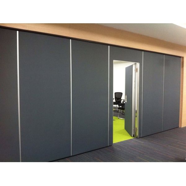 Fireproof Movable Sound Proofing Conference Room Dividers Melamine Board
