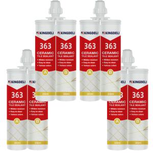 Quality ODM Waterproof Epoxy Grout Caulk Tile Crack Sealant White Black for sale