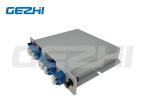 ABS Material Fiber Optic Passive Components PLC Splitter 1X8