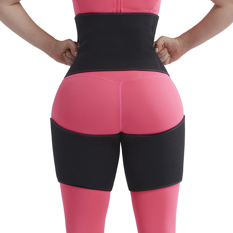HEXIN Latest Design Women Jogging Wear for Hot Sauna Neoprene Waist and Thigh Trimmer