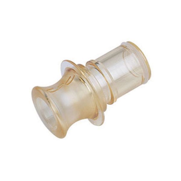 Medical Injection Molding PP Transparent Hose Barb Non Valved Coupling Insert