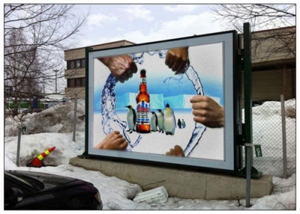SMD3535 35W Outdoor Advertising LED Display Pixel Pitch 10mm IP65 Waterproof