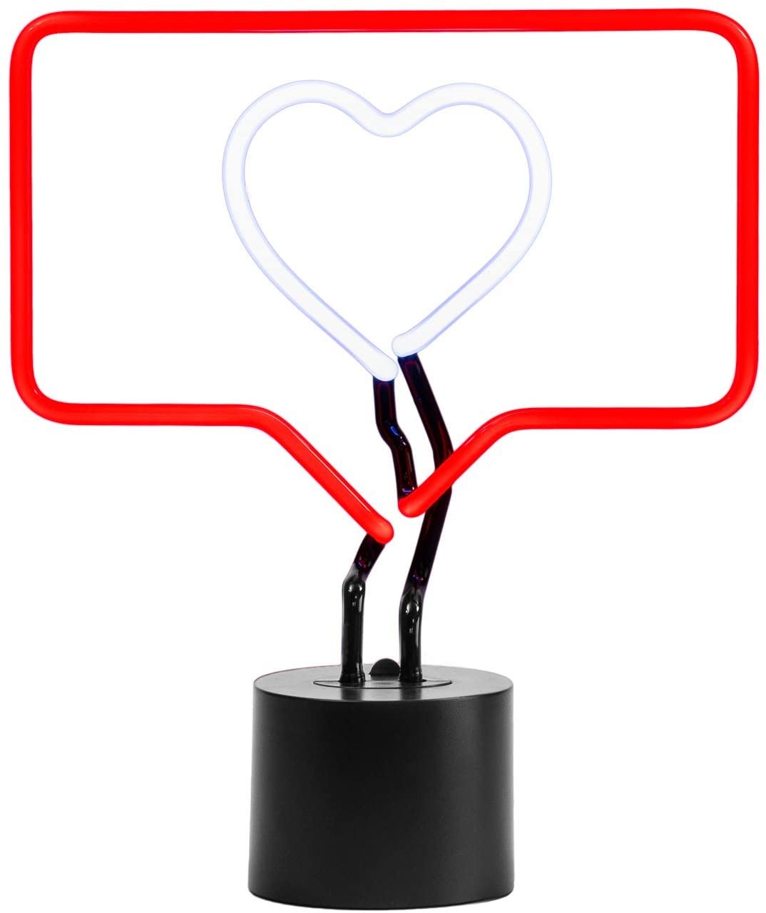 13x11 Like Neon Light Desk Lamp ABS Input 220v White