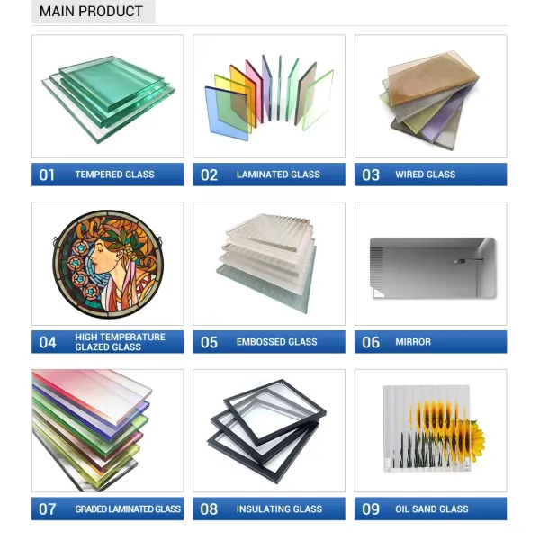 Durable Solid Building Glass Tempered Thermal Insulating Glass