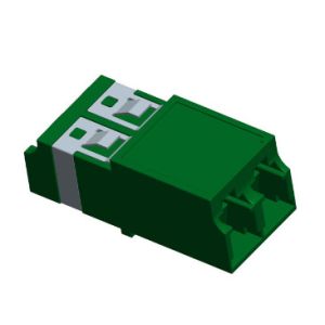 Quality Dust Free Fiber Optic Cable Assembly LC/APC Inner Shutter Adapter Duplex Low Loss 0.1dB for sale